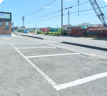 駐車場10台完備