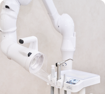 整備された治療設備